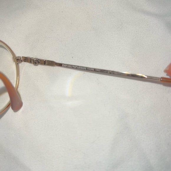 Giorgio Armani Vintage rose gold Glasses - Picture 4 of 8